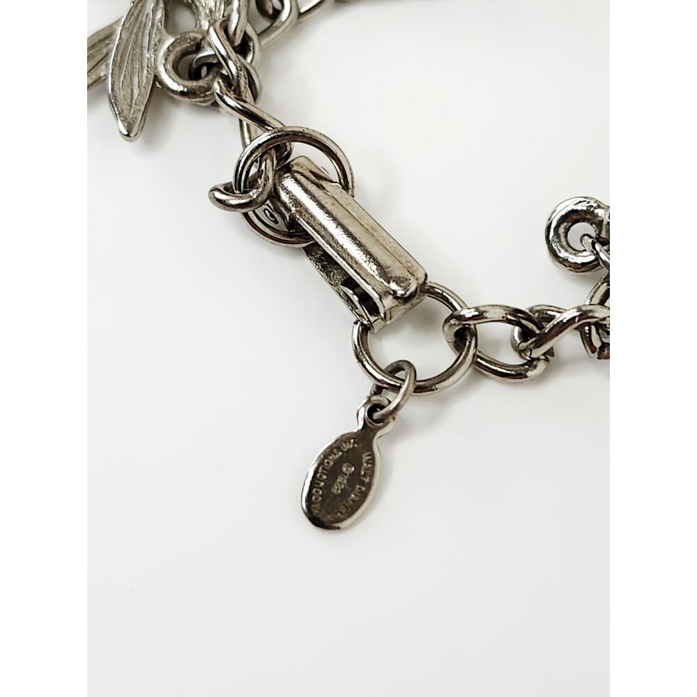 1980s Disney Charms Lot Incl 1982 6 Character Silver Tone Charm Bracelet Vintage - Picture 14 of 15